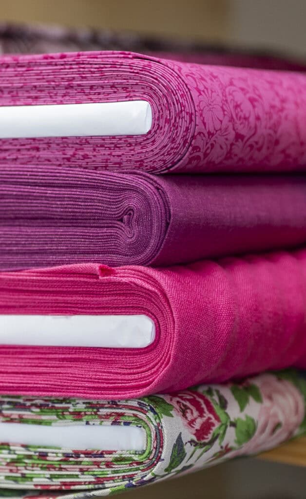 Gwand und Stoff - Stoffe in Pink- und Beeretönen